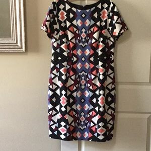 Talbots Geometric Dress